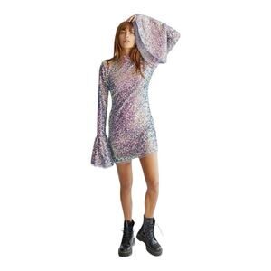 Free People Dress Women XS Purple Dezdemona NWT
